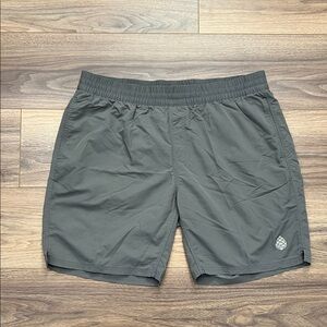 Stio Lined Running Shorts in Gray Size XL